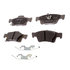 14D1498CH by ACDELCO - Disc Brake Pad - Ceramic, Original Part Design, with Hardware