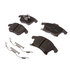 14D1653CH by ACDELCO - Disc Brake Pad - Ceramic, Original Part Design, with Hardware