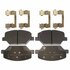 14D1886CH by ACDELCO - Disc Brake Pad - Ceramic, Original Part Design, with Hardware