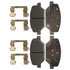 14D1886CH by ACDELCO - Disc Brake Pad - Ceramic, Original Part Design, with Hardware
