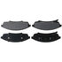 14D376MX by ACDELCO - Disc Brake Pad Set - Front, Bonded, Original Part Design, Semi-Metallic