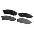 14D376MX by ACDELCO - Disc Brake Pad Set - Front, Bonded, Original Part Design, Semi-Metallic