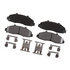 14D679CH by ACDELCO - Disc Brake Pad Set - Front, Bonded, Ceramic, Original Part Design