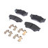 14D556CHF1 by ACDELCO - Disc Brake Pad Set - Front, Ceramic, Revised F1 Part Design, with Hardware