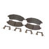 14D757MH by ACDELCO - Disc Brake Pad Set - Rear, Original Part Design, Semi-Metallic