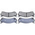 14D785CH by ACDELCO - Disc Brake Pad Set - Front, Bonded, Ceramic, Original Part Design