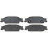 ACDelco 14D922CH Disc Brake Pad Set Disc Brake Pad Set - Rear, Bonded, Ceramic, Original Part Design