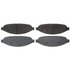 14D997CH by ACDELCO - Disc Brake Pad Set - Front, Bonded, Ceramic, Original Part Design