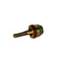 15-50806 by ACDELCO - A/C Service Valve - 0.394" Fitting Thread, Brass, with Gasket or Seal