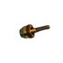 15-50806 by ACDELCO - A/C Service Valve - 0.394" Fitting Thread, Brass, with Gasket or Seal