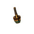 15-50806 by ACDELCO - A/C Service Valve - 0.394" Fitting Thread, Brass, with Gasket or Seal