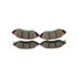 171-0877 by ACDELCO - Disc Brake Pad Set - Front, Bonded, Semi-Metallic, with Pad Shim and Wear Sensor