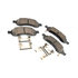 171-0979 by ACDELCO - Disc Brake Pad Set - Front, Bonded, Semi-Metallic, with Mounting Hardware