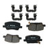 171-1261 by ACDELCO - Disc Brake Pad Set - Front, Bonded, Regular, with Mounting Hardware
