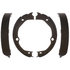 171051B by ACDELCO - Parking Brake Shoe - Rear, Organic, Without Mounting Hardware