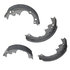 17514RF1 by ACDELCO - Drum Brake Shoe - Rear, Riveted, Revised F1 Part Design, without Hardware