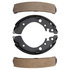 17576B by ACDELCO - Drum Brake Shoe - Rear, 7.87 Inches, Bonded, without Mounting Hardware