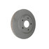 177-1005 by ACDELCO - Disc Brake Rotor - 5 Lug Holes, Cast Iron, Coated, Plain Vented, Front