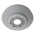 177-1014 by ACDELCO - Disc Brake Rotor - 6 Lug Holes, Cast Iron, Coated, Plain Vented, Front