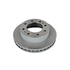 177-1038 by ACDELCO - Disc Brake Rotor - 8 Lug Holes, Cast Iron, Plain, Turned Painted, Vented, Front