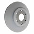 177-1014 by ACDELCO - Disc Brake Rotor - 6 Lug Holes, Cast Iron, Coated, Plain Vented, Front