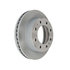 177-1039 by ACDELCO - Disc Brake Rotor - 8 Lug Holes, Cast Iron, Plain, Turned Painted, Vented, Front