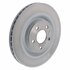 177-1056 by ACDELCO - Disc Brake Rotor - 5 Lug Holes, Cast Iron, Plain, Turned Painted, Vented, Front