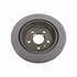 177-1060 by ACDELCO - Disc Brake Rotor - 5 Lug Holes, Cast Iron, Plain, Turned Painted, Vented, Rear