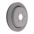 177-1060 by ACDELCO - Disc Brake Rotor - 5 Lug Holes, Cast Iron, Plain, Turned Painted, Vented, Rear