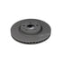 177-1065 by ACDELCO - Disc Brake Rotor - 5 Lug Holes, Cast Iron, Plain, Turned Painted, Vented, Front