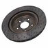 177-1127 by ACDELCO - Disc Brake Rotor - 5 Lug Holes, Cast Iron, Drilled Vented, Rear