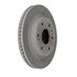 177-1163 by ACDELCO - Disc Brake Rotor - 6 Lug Holes, Cast Iron, Plain, Turned Coated, Vented, Front