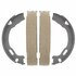 17791B by ACDELCO - Parking Brake Shoe - Bonded Rear, Organic, without Mounting Hardware