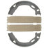 17791B by ACDELCO - Parking Brake Shoe - Bonded Rear, Organic, without Mounting Hardware