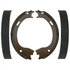 17961B by ACDELCO - Parking Brake Shoe - Bonded Rear, Organic, without Mounting Hardware