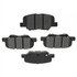 17D1679CH by ACDELCO - Disc Brake Pad - Ceramic, Original Part Design, with Hardware