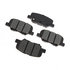 17D1679CH by ACDELCO - Disc Brake Pad - Ceramic, Original Part Design, with Hardware