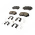 17D1737CHF1 by ACDELCO - Disc Brake Pad - Bonded, Ceramic, Revised F1 Part Design, with Hardware