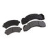17D184MH by ACDELCO - Disc Brake Pad Set - Front, Bonded, Semi-Metallic, with Mounting Hardware