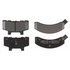 17D215M by ACDELCO - Disc Brake Pad Set - Front, Bonded, Semi-Metallic, without Mounting Hardware