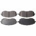 17D929CH by ACDELCO - Disc Brake Pad Set - Front, Bonded, Ceramic, Original Part Design