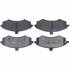 ACDelco 17D941C Disc Brake Pad Set Disc Brake Pad Set - Front, Bonded, Ceramic, without Mounting Hardware