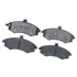 ACDelco 17D941C Disc Brake Pad Set Disc Brake Pad Set - Front, Bonded, Ceramic, without Mounting Hardware