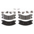 17D945MH by ACDELCO - Disc Brake Pad Set - Front, Bonded, Semi-Metallic, with Mounting Hardware