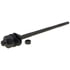 46A2105A by ACDELCO - Steering Tie Rod End - Inner, Male, Black, Plain, Steel, with Castle Nut
