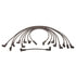618V by ACDELCO - Spark Plug Wire Set - Solid Boot, Silicone Insulation, Snap Lock, 9 Wires