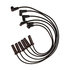 746CC by ACDELCO - Spark Plug Wire Set - Solid Boot, Silicone Insulation, Snap Lock, 6 Wires