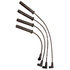 764B by ACDELCO - Spark Plug Wire Set - Solid Boot, Silicone Insulation, Snap Lock, 4 Wires