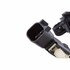 84070322 by ACDELCO - ABS Wheel Speed Sensor - 2 Male Terminals, Female Connector, Oval