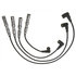 9444H by ACDELCO - Spark Plug Wire Set - Solid Boot, Silicone Insulation, 3 kOhm, Snap Lock